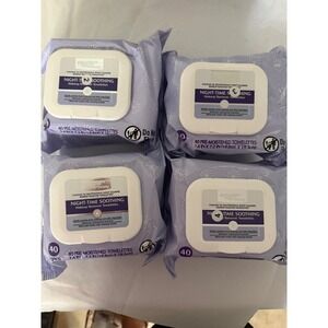 Equate Beauty NightTime Soothing Makeup Remover Towelettes 40 Count 4 Pack 160ct